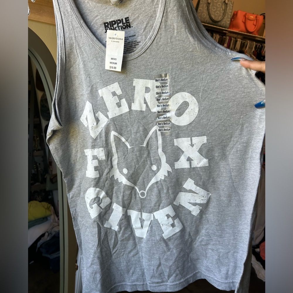 NWT “Zero F*cks Given” Tank